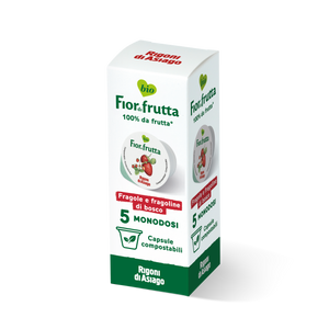 Fiordifrutta Fragole e Fragoline di bosco 5x20g - Rigoni di asiago