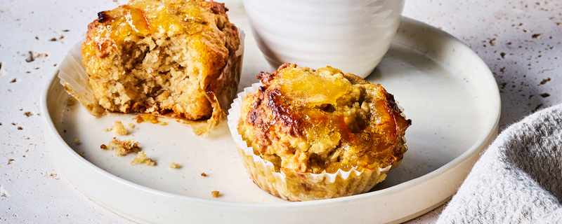 Muffins met citrus en gember Rigoni di asiago