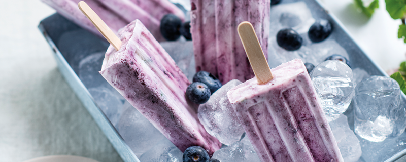 Yoghurtijsjes met Fiordifrutta Bosvruchten Rigoni di asiago