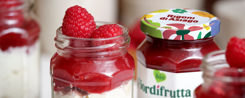 CHEESECAKE EN POT Rigoni di asiago