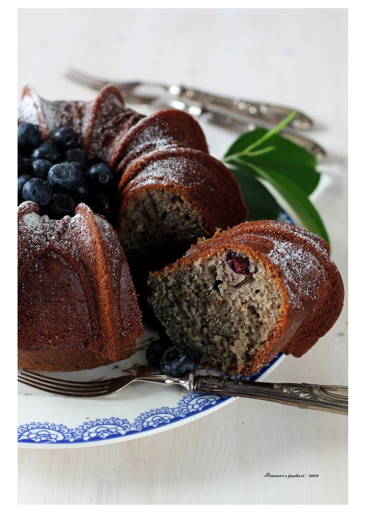 Ciambella con Tantifrutti Mirtilli neri