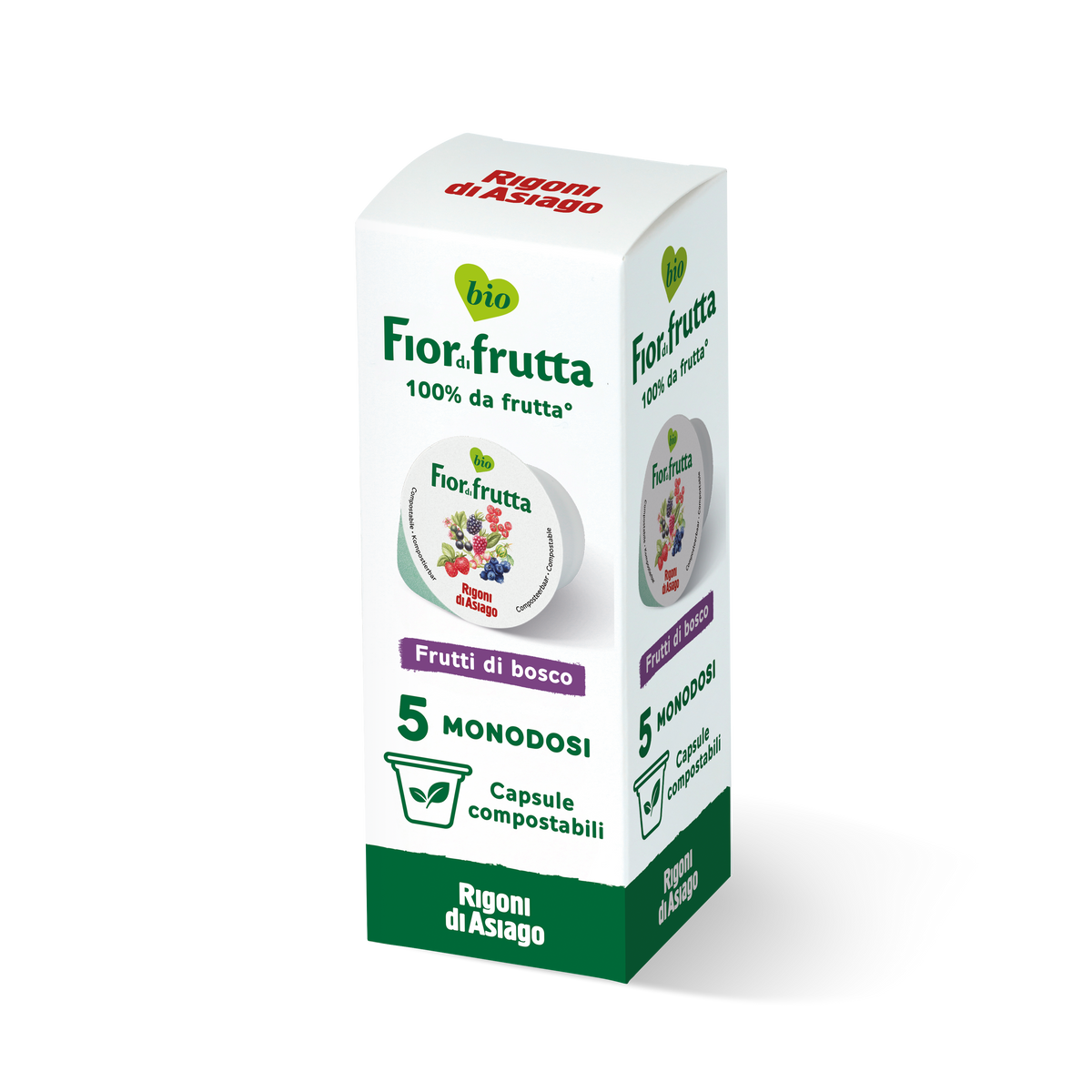 Fiordifrutta Fruits des bois 5x20g - Rigoni di asiago