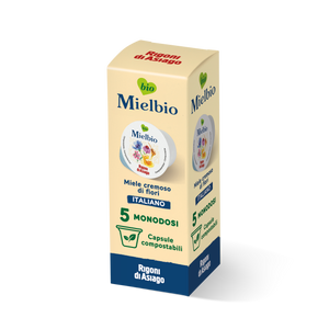 Mielbio Fiori Cremoso 5x20g - Rigoni di asiago