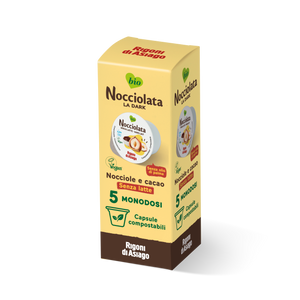 Nocciolata La Dark 5x20g - Rigoni di asiago