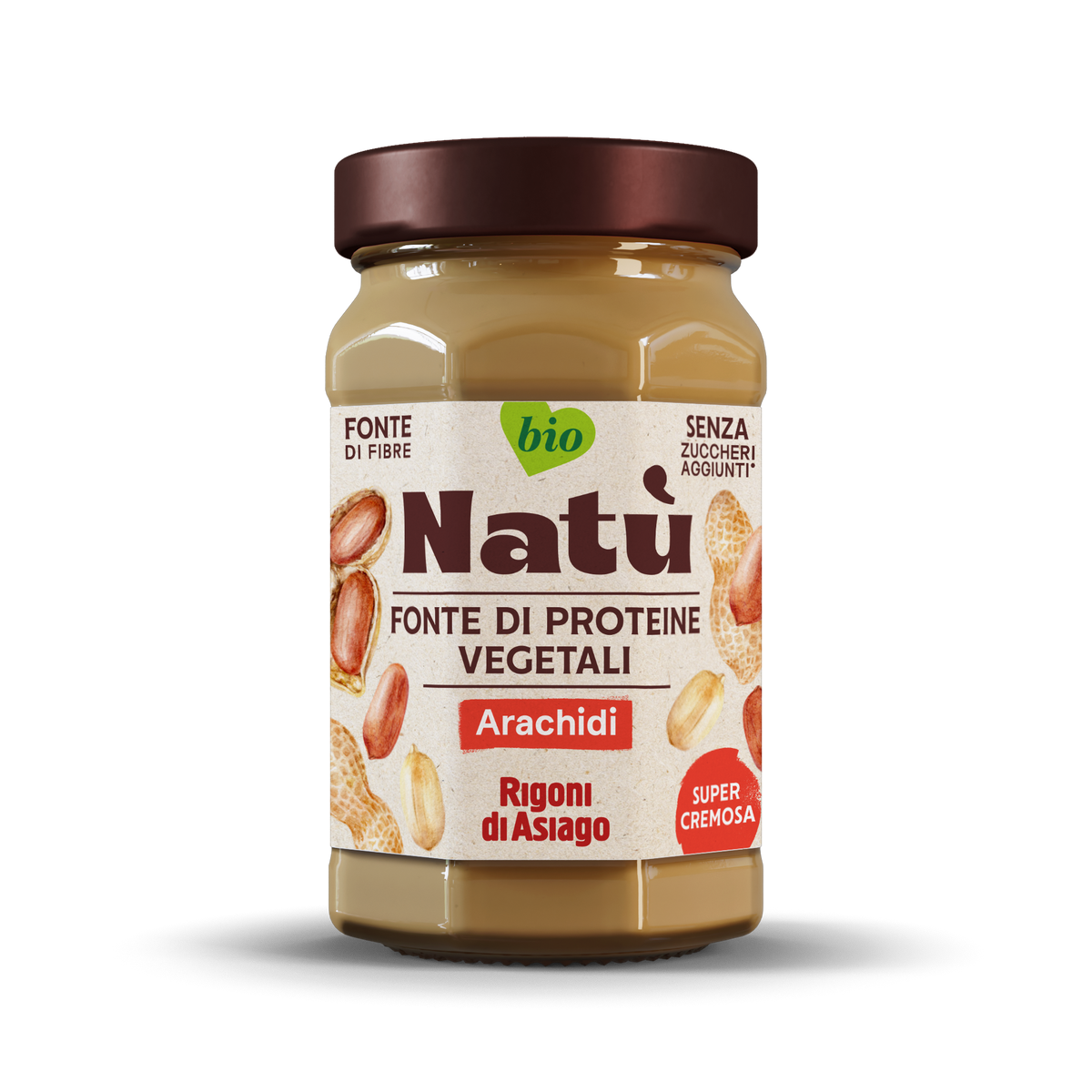 Natù Cacahuètes 220g - Rigoni di asiago