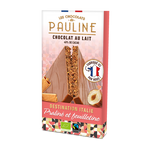 Melkchocoladereep gevuld met praliné en krokante wafelstukjes - Rigoni di Asiago