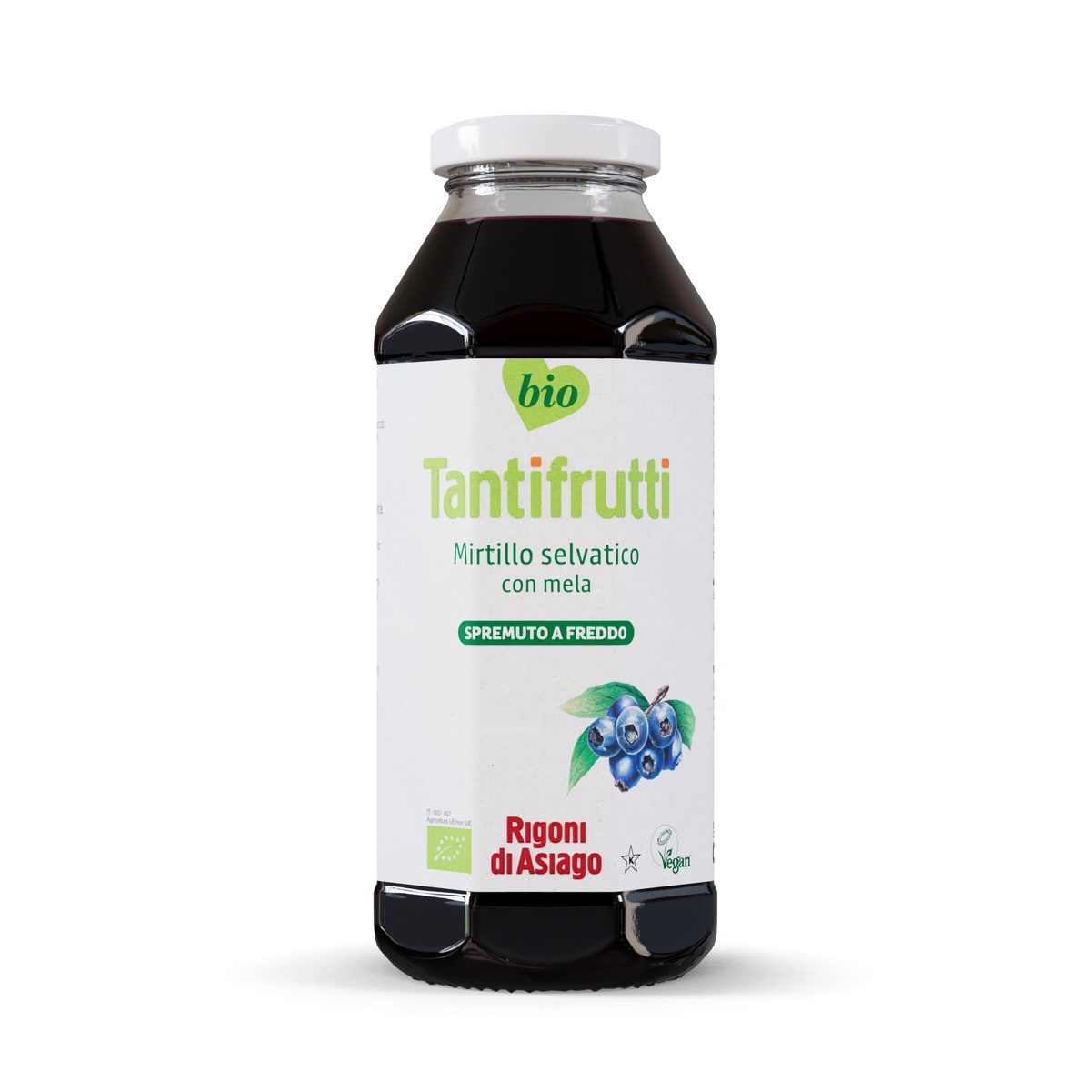 Tantifrutti Myrtille sauvage 500ml - Rigoni di asiago