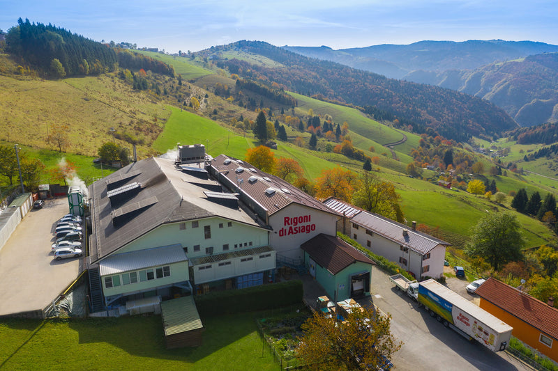 Lo stabilimento di produzione di Rigoni di Asiago