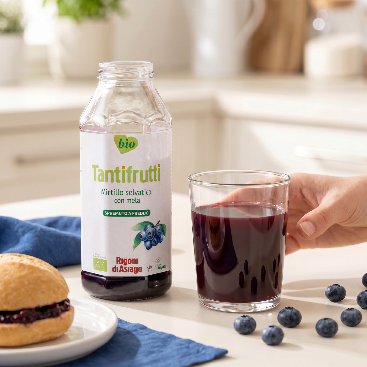 Tantifrutti Myrtille sauvage 500ml - Rigoni di asiago
